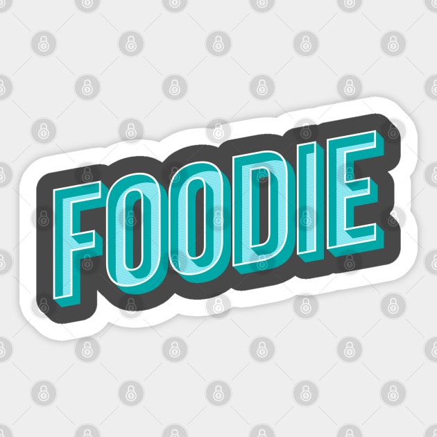 Foodie Sticker by CR8ART